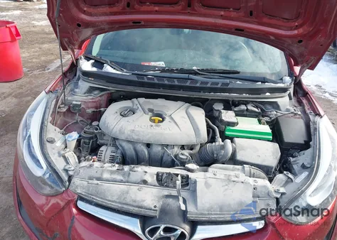 2014 Hyundai Elantra Se from USA, damaged, VIN 5NPDH4AE4EH540053